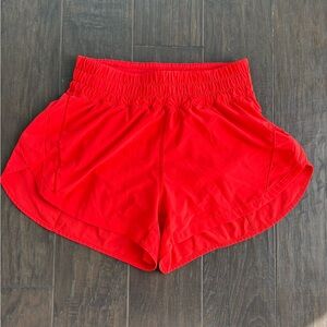 Lululemon Track That High-Rise 3” shorts